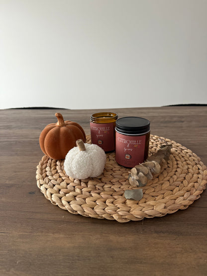 Citrouille et épices